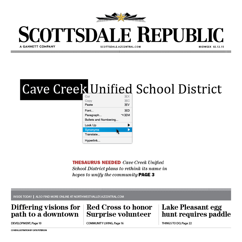 Scottsdale Republic: Cave Creak United School District